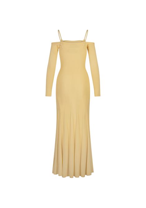 Abito In Maglia Valensole Giallo JACQUEMUS | 251KN625-2440250