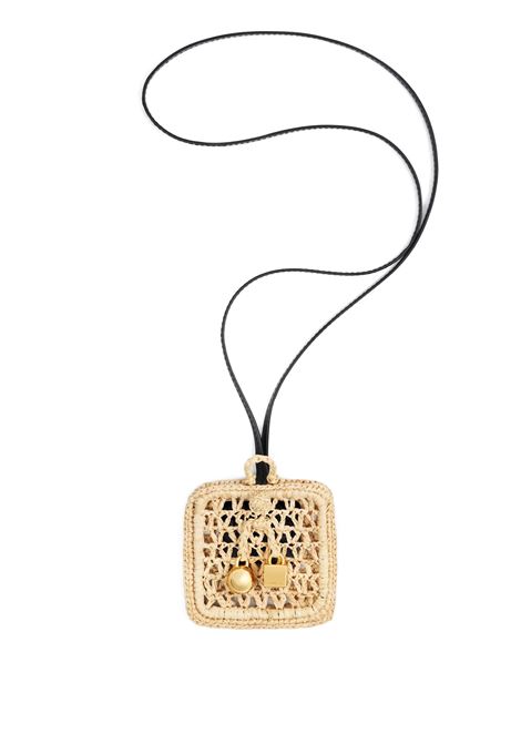 Custodia Airpods Le Porte Spiaggia Natural JACQUEMUS | 251SL143-3219142
