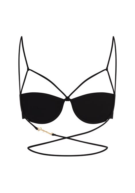 Top Bikini Le Haut De Maillot Signature Nero JACQUEMUS | 251SW014-2294990