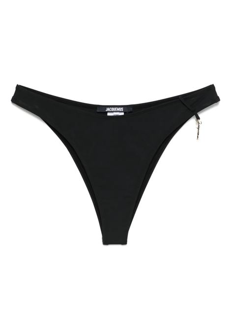 Le Haut De Maillot Signature Bikini Bottom In Black JACQUEMUS | 251SW025-2294990