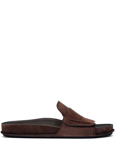 Le Sandali Mocassin Dark Brown JACQUEMUS | 255FO172-4354880