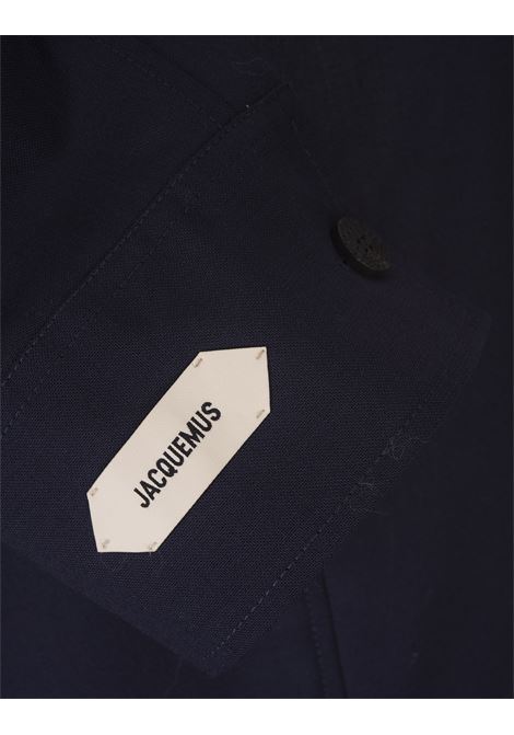 La Giacca Canevas Blu Navy JACQUEMUS | 255JA060-1720380