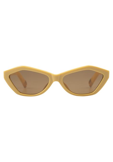 Occhiali Da Sole Bambino in Banana/Brown JACQUEMUS | JAC42C7SUN