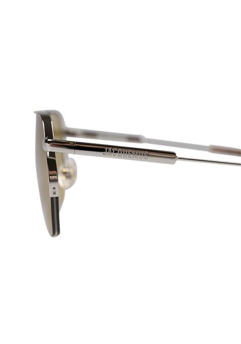 Occhiali Da Sole Aviador Argentati JACQUEMUS | JAC67C3SUN