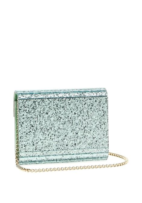 Aquamarine Glitter Candy Clutch JIMMY CHOO | Bags | CANDY GACAQUA GREEN