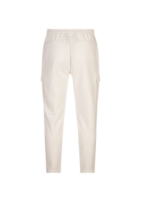 Pantaloni Cargo Bianchi Con Vita Elasticizzata KIRED | WELVIOW8104001/003