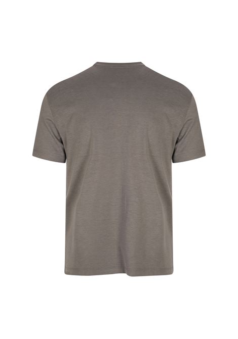 T-Shirt Regular Fit In Cotone Grigio KIRED | WKISSMW8121508/002