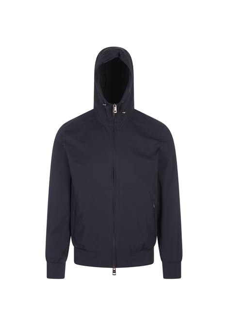 Giacca Leggera Con Zip e Cappuccio Blu KIRED | Capispalla | WOTOW8190011/001