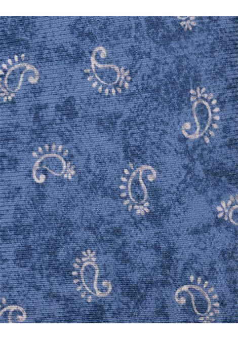 Cravatta Blu Con Pattern Paisley KITON | UCRVKRC03L7002/000