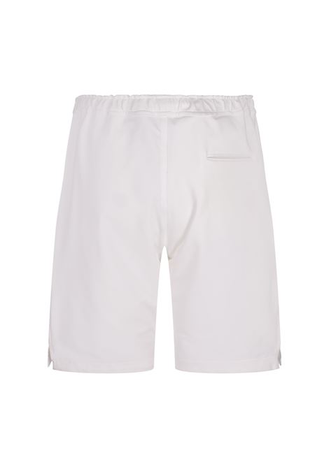 Bermuda In Felpa Stretch Bianca KITON | UPSHORTH0805201/00N