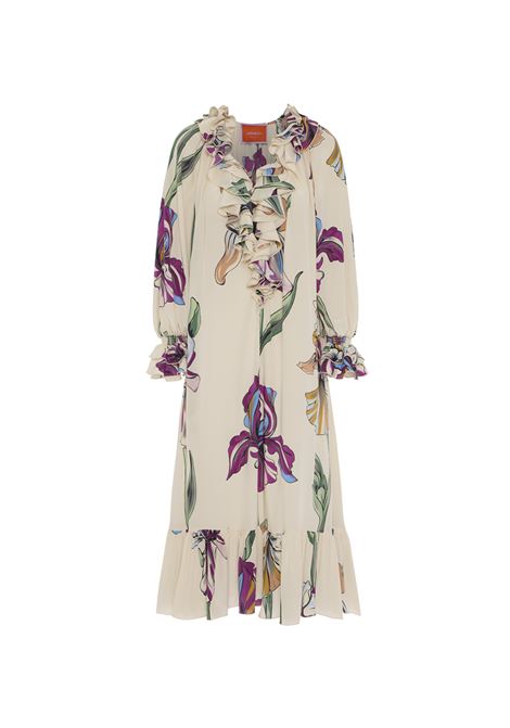 Hey Jude! Dress - Iris Ivory in Crepe De Chine LA DOUBLE J | Dress And Jumpsuit | DRE0850-CRE001IRS01WH04