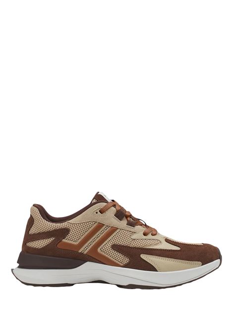 Sneakers JLA in Mesh Beige e Marrone Chiaro LANVIN | FU-SKAK02-NASU-E250562
