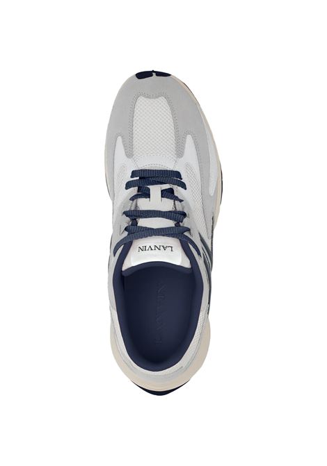 Sneakers JLA in Mesh Blu Navy e Grigie LANVIN | FU-SKAK02-NASU-E252913