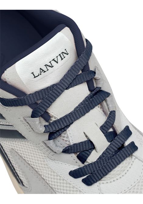 Sneakers JLA in Mesh Blu Navy e Grigie LANVIN | FU-SKAK02-NASU-E252913