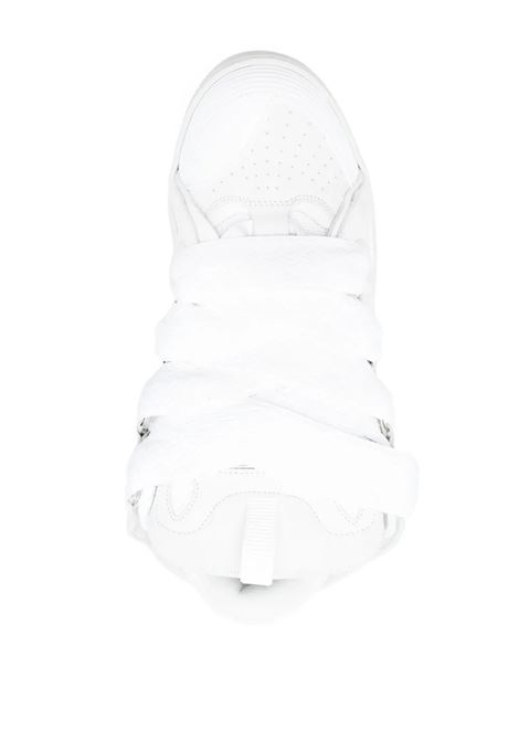 Sneakers Curb In Pelle Bianca LANVIN | FU-SKDK12-DRAG-P2500