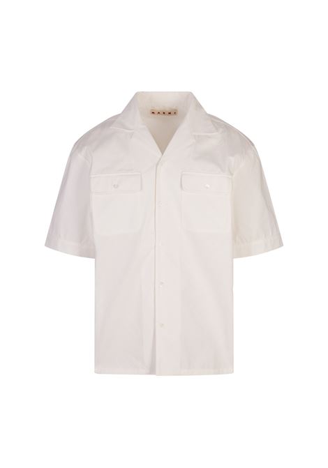 Camicia Bowling Bianca MARNI | CUMU0355S0-UTC484JQW02