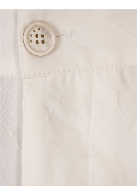 Confetti Cargo Shorts in Bianco MARNI | PUMU0099S0-UTC484JQW02