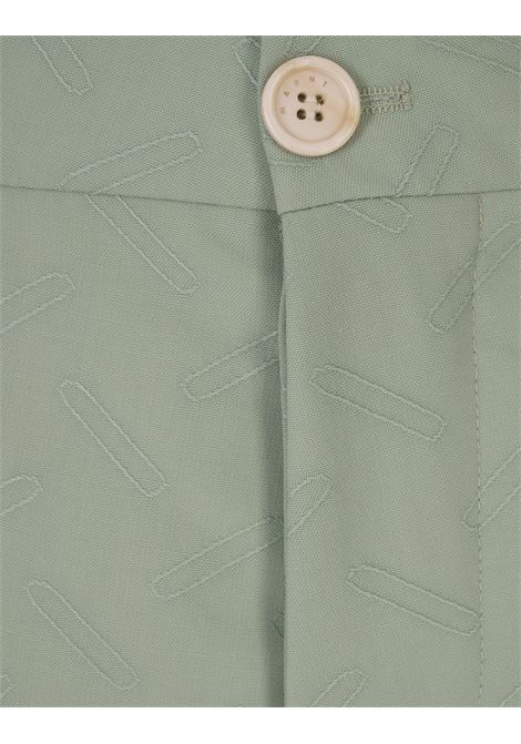 Bermuda Cargo In Cotone Verde MARNI | PUMU0099SU-UTWA28JQV19
