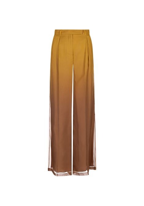 Gold Baffo Long Trousers MAX MARA | Trousers | 2511131084600001