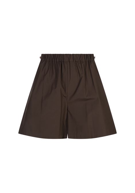 Brown Haway Shorts MAX MARA | Trousers | 2511141012600041
