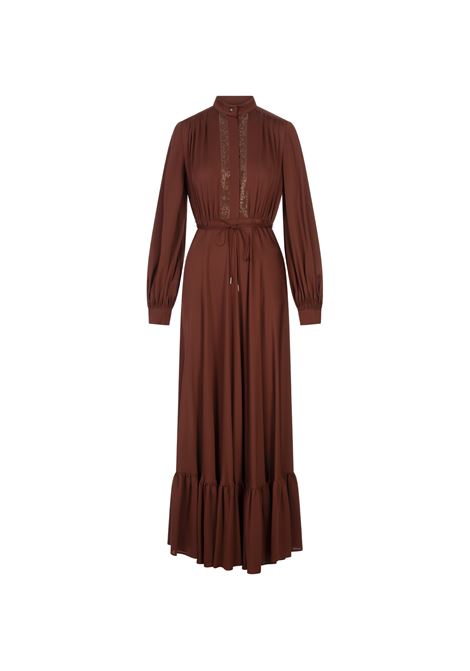 Maxi Abito Harem Marrone MAX MARA | vestiti e tute | 2511221211600041