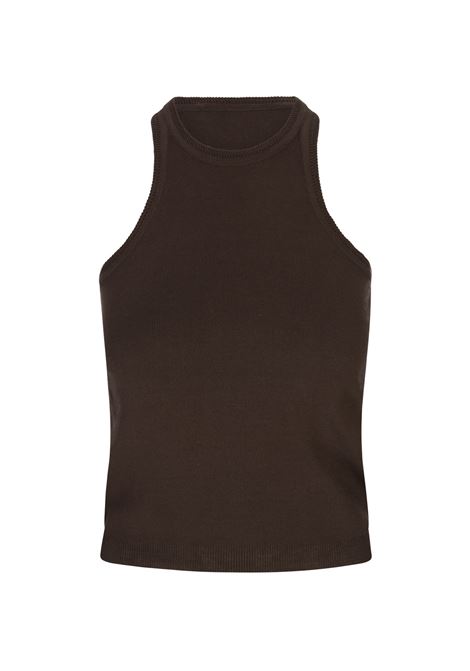 Dark Brown Arnes Top MAX MARA | Tops | 2511361062600006