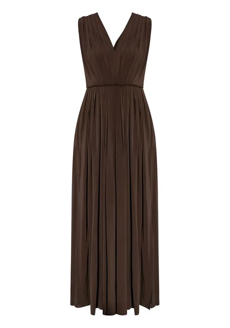 Brown Walter Dress MAX MARA | Dress And Jumpsuit | 2511621042600002