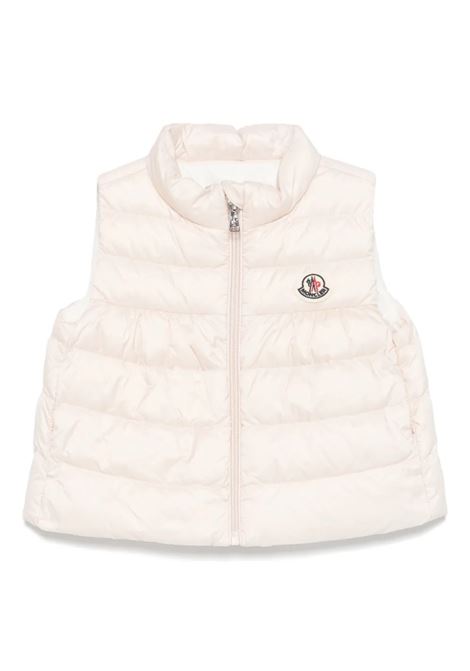 Light Pink Hiva Padded Gilet MONCLER ENFANT | Outwear | 951-1A00016 597YF51N