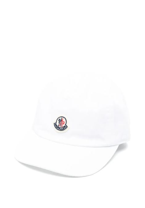 Cappello Da Baseball Bianco Con Logo MONCLER ENFANT | Cappelli | 951-3B00008 04863002