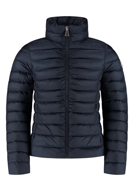 Ige Hooded Down Jacket in Blue MONCLER ENFANT | Outwear | 954-1A00001 597YF778
