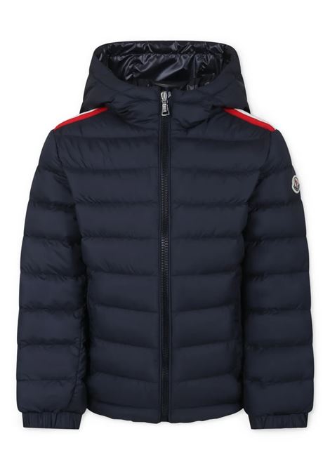 Blue Donvar Hooded Jacket MONCLER ENFANT | Outwear | 954-1A00045 597X277G