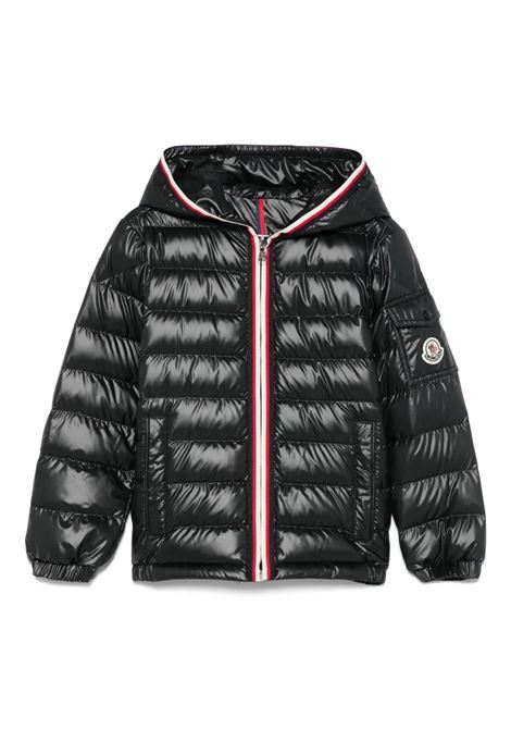 Piumino Con Cappuccio Klaas Nero MONCLER ENFANT | Capispalla | 954-1A00060 597YX999