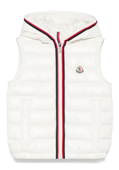 Dorcas Down Gilet in White MONCLER ENFANT | Outwear | 954-1A00062 597YX034