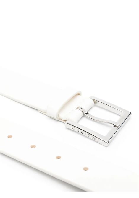 Cintura Classica Bull in Cuoio Bianca 3,5 cm ORCIANI | U08339-BULBIA
