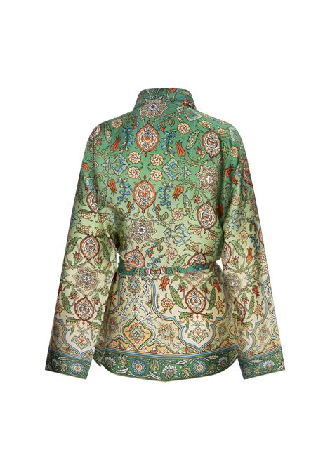 Vestaglia Baldassarre Stimarol Verde PANTAMOLLE | SS25-BALD-STIMVERDE