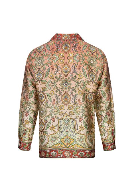 Camicia Pergamen Stimarol Rosso PANTAMOLLE | SS25-CAMPERG-STIMROSSO