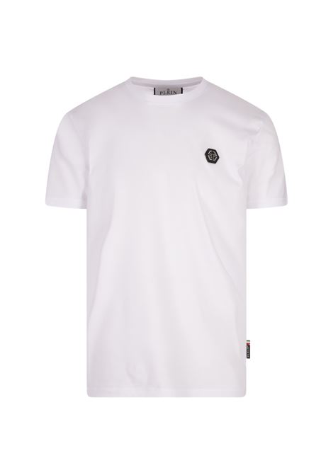 T-Shirt Round Neck Basic Bianca PHILIPP PLEIN | T-Shirts | PAECMTK8323PJY002N01