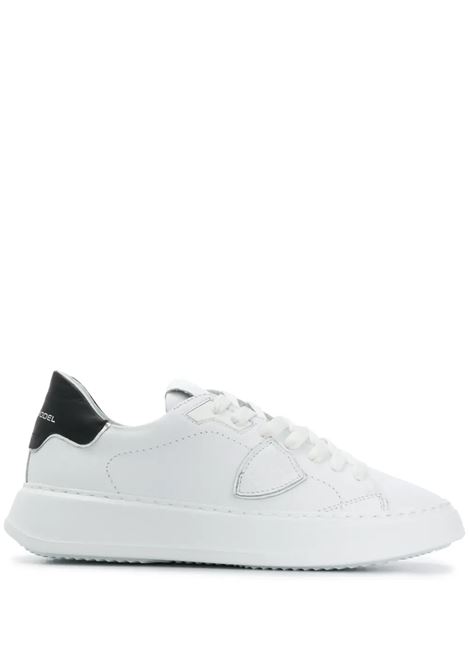 Temple Low Sneakers - White And Black PHILIPPE MODEL | Sneakers | BTLDV010