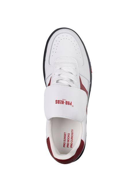 Sneakers Field King Bianche e Rosse PRO-KEDS | F225CLMLL00X315B
