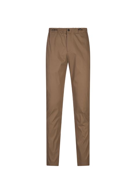Pantaloni Omega In Tessuto Organico Stretch Cammello PT TORINO | Pantaloni | ASMGZS0KLT-NU560135
