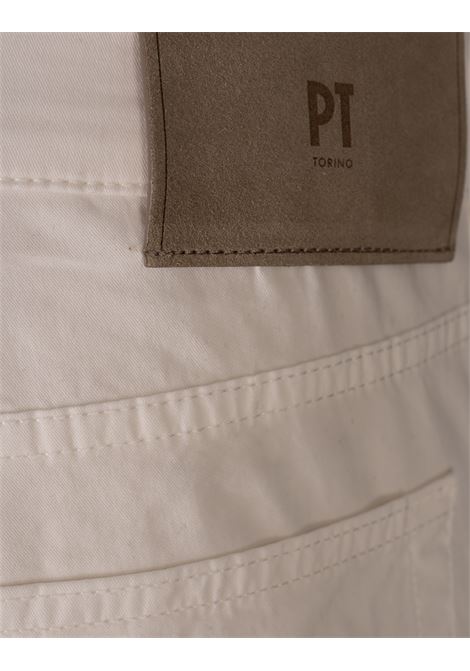 Pantaloni Swing Super Skinny Ghiaccio In Gabardina Stretch PT05 | DP05Z0-TU78T0Y020