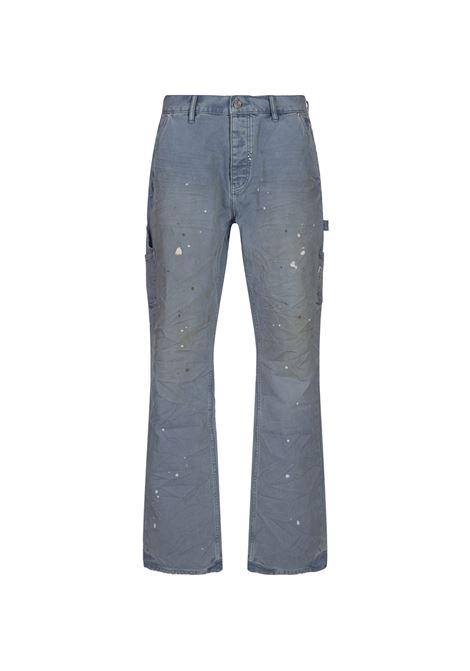 P092 Copper Plate Carpenter Jeans Blu Chiaro PURPLE BRAND | Pantaloni | P092-BRFH225BLUE