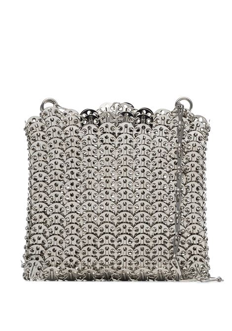 Borsa a Spalla Iconic 1969 Argento RABANNE | 19ESS0007MET001P040