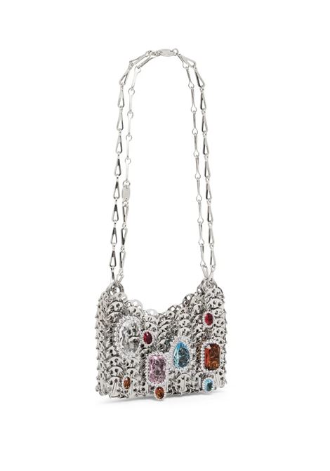 Borsa Iconic 1969 Nano Argento RABANNE | 20PSS0127MET001P040