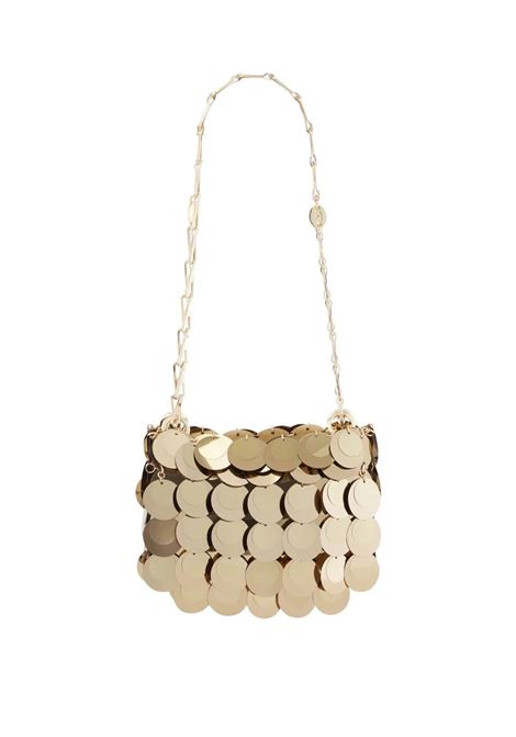 Borsa Nano Sparkle Oro RABANNE | 23ASS0137PLX013P711