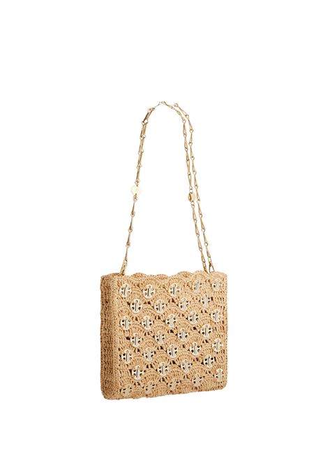 Borsa Iconic 1969 In Rafia Naturale Intrecciata RABANNE | 24FSS0442NAT026M227
