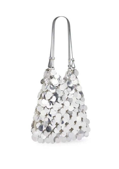 Borsa Grande Sparkle Discs In Argento RABANNE | 24PSS0433PLX128P040