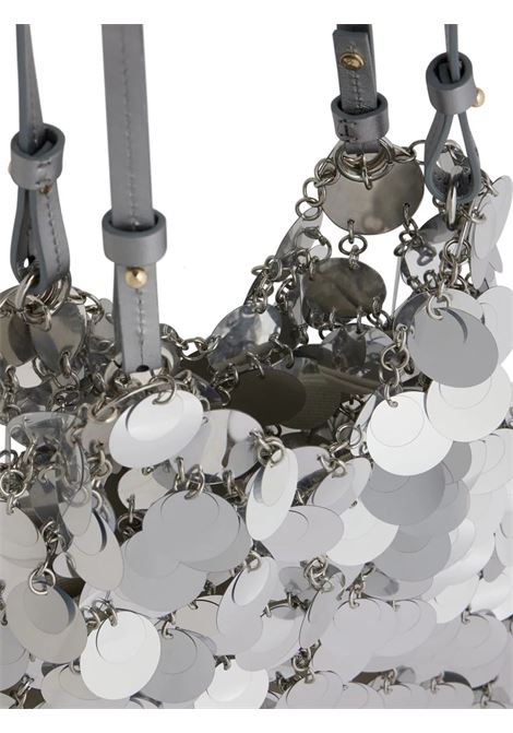 Borsa Grande Sparkle Discs In Argento RABANNE | 24PSS0433PLX128P040