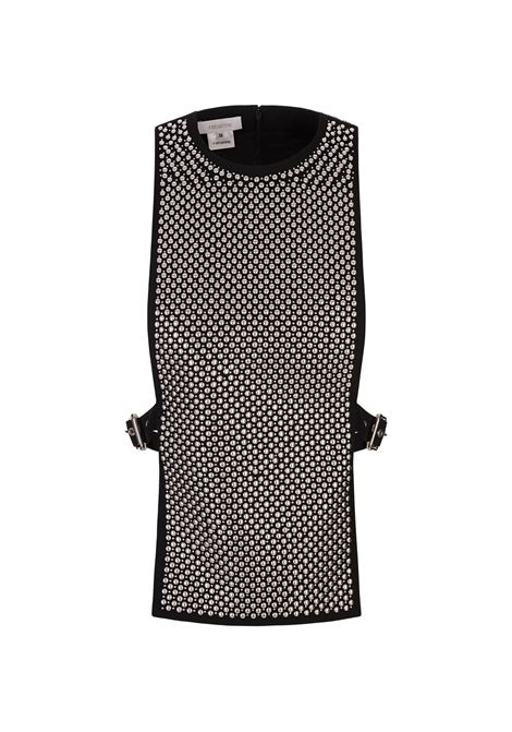 Top Smanicato Nero Con Borchie Frontali RABANNE | 25ECT0072LA0262P001