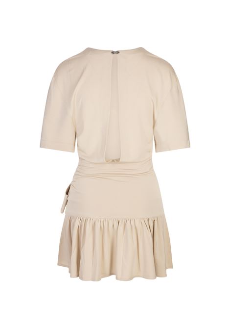 Abito Corto Nude In Jersey Con Fiocco RABANNE | 25EJRO121VI0267P270